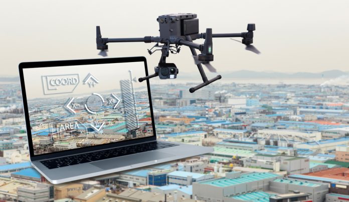 Laptop,To,Control,Industrial,Drone