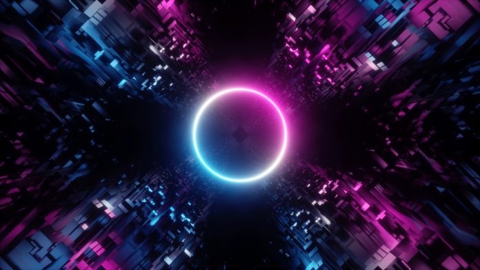 3d,Render,,Abstract,Digital,Background,,Big,Data,,Quantum,Computer,Network,