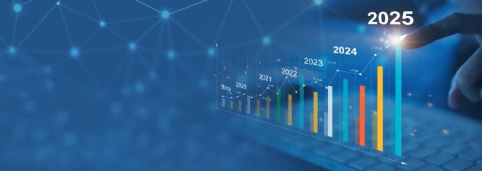 2025,Businesswoman,Analyzing,Company,Financial,Balance,Sheet,Working,With,Digital