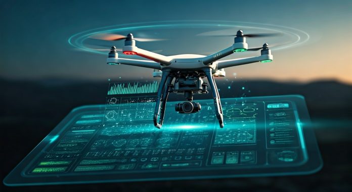 Design,An,Image,That,Visually,Explains,The,Concept,Of,'drones